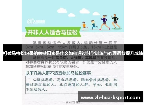 打破马拉松纪录的关键因素是什么如何通过科学训练与心理调节提升成绩